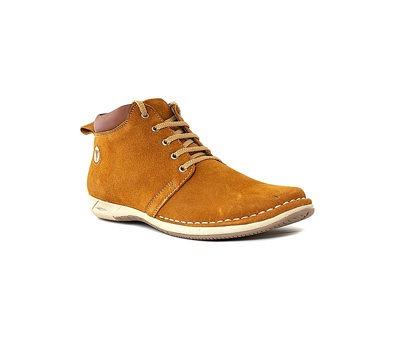 KHADIM Turk Tan Outdoor Sneaker Boots for Men (2593378)