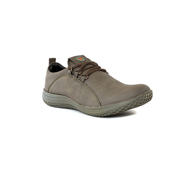 KHADIM Turk Olive Outdoor Casual Sneakers for Men (4930237)