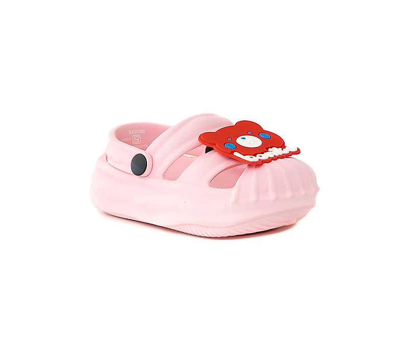 KHADIM Bonito Pink Washable Clog Sandal for Kids - 2-4.5 yrs (6700175)