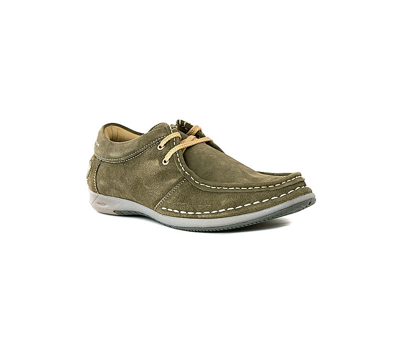 KHADIM Turk Olive Outdoor Casual Sneakers for Men (2593367)