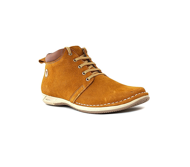 KHADIM Turk Tan Outdoor Sneaker Boots for Men (2593378)