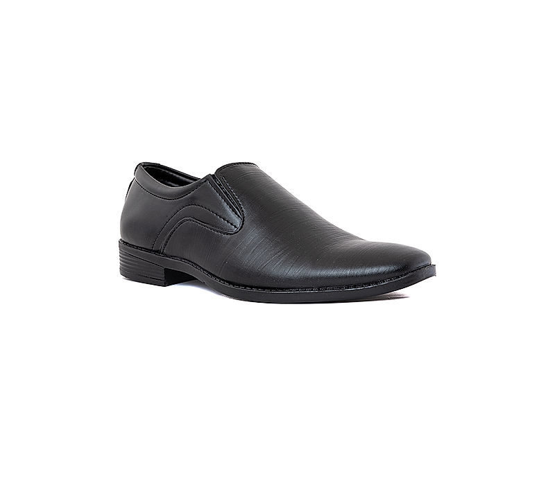 KHADIM Black Formal Slip On Shoe for Men (5020186)