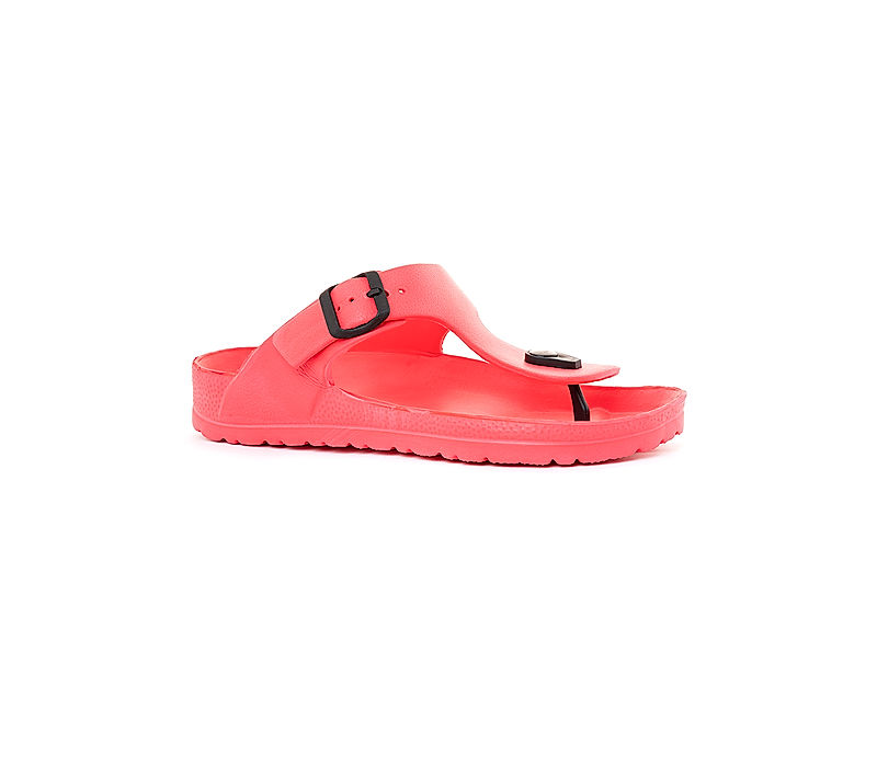 KHADIM Waves Pink Washable Flip Flops for Women (6760285)