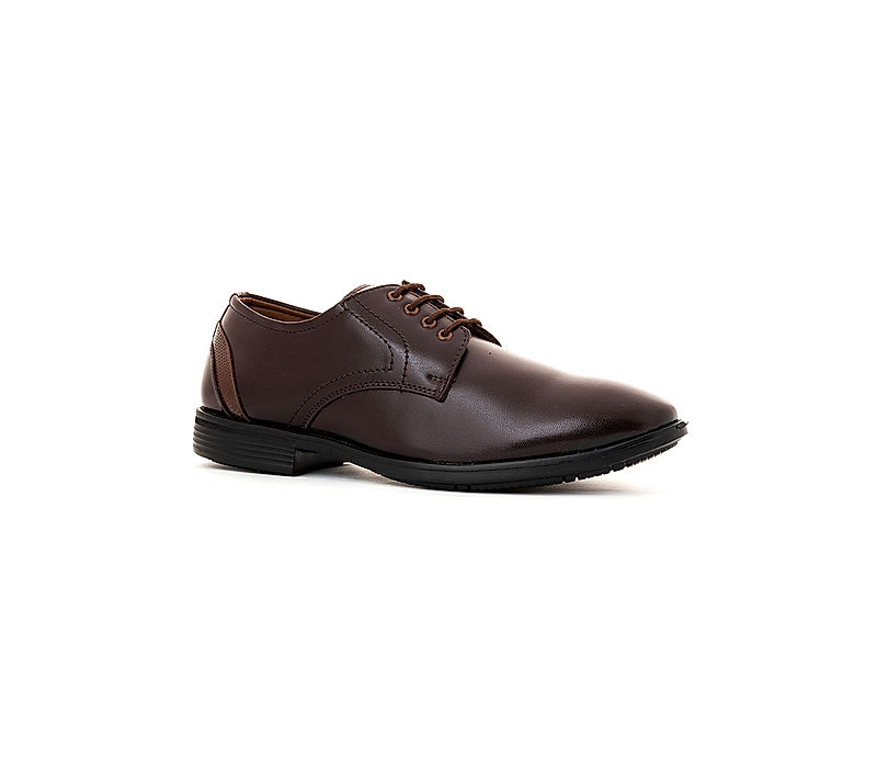 KHADIM Lazard Brown Formal Derby Shoe for Men (7000014)