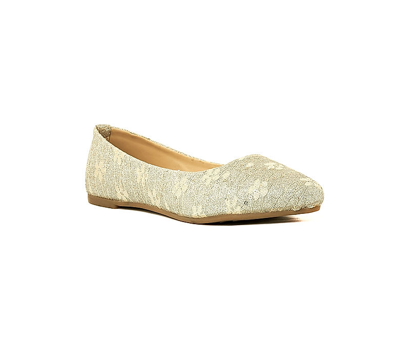 KHADIM Beige Ballerina Casual Shoe for Women (2708848)