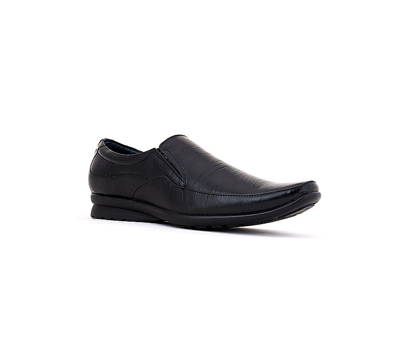 KHADIM Black Formal Slip On Shoe for Men (2832416)