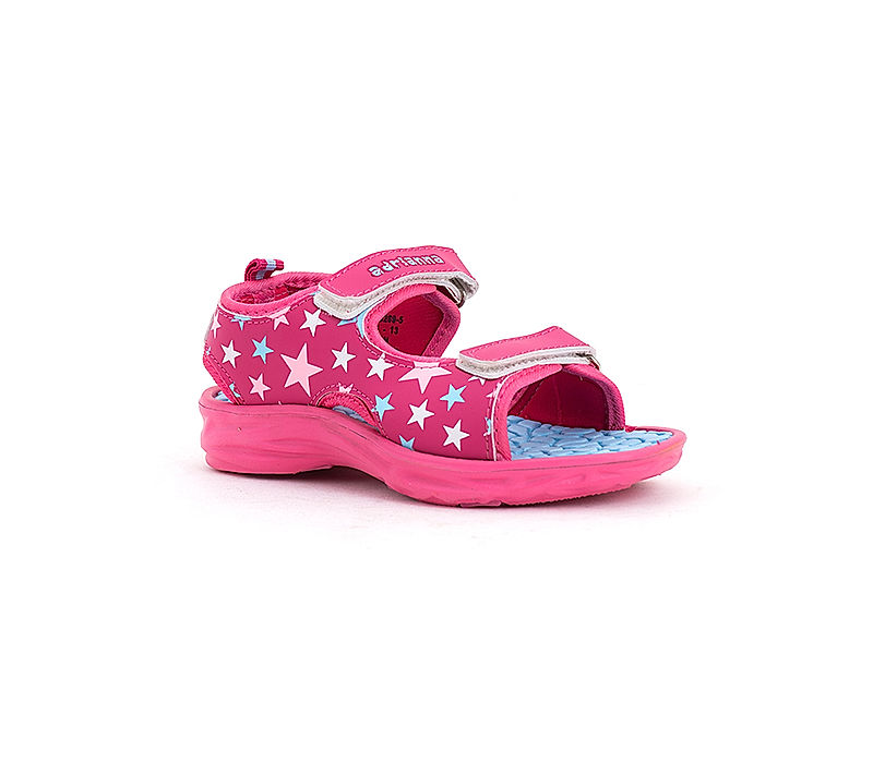 KHADIM Adrianna Pink Floaters Kitto Sandal for Girls - 5-10 yrs (2894285)