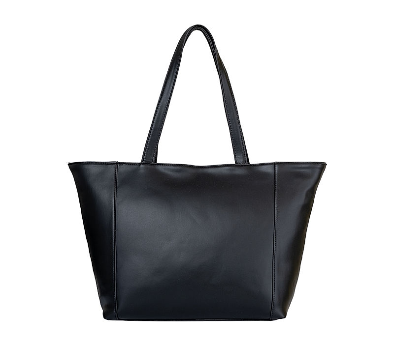 Khadim Black Tote Handbag for Women (4514926)