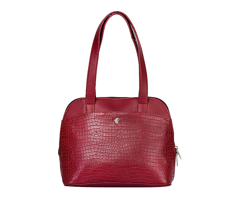 Khadim Burgundy Handbag for Women (5210995)