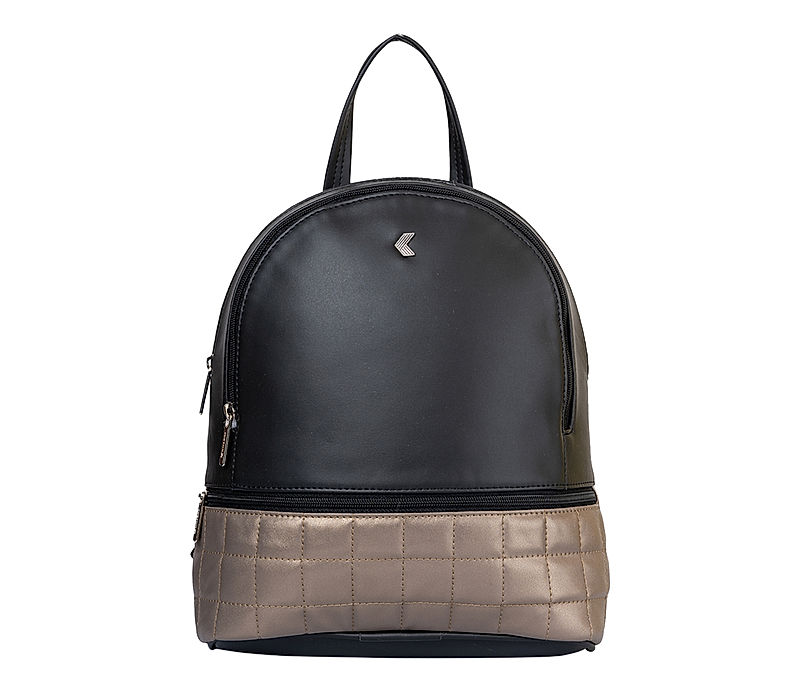 Khadim Black Casual Backpack for Women (5211200)