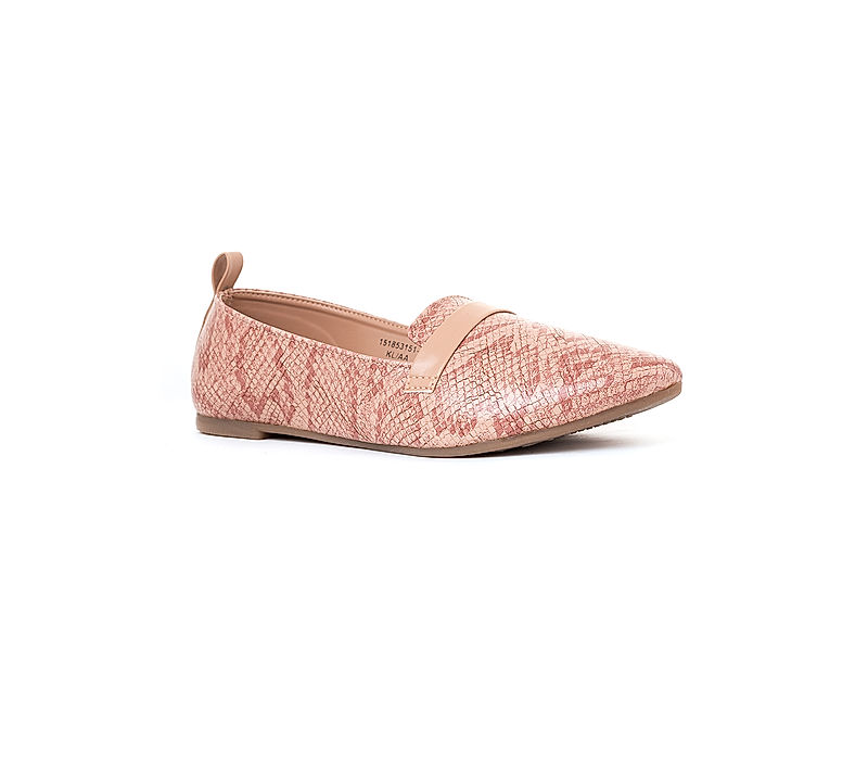 KHADIM Cleo Pink Ballerina Casual Shoe for Women (1518535)