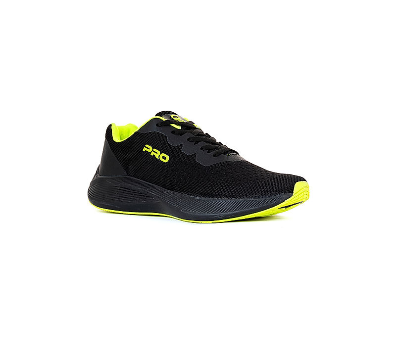 KHADIM Pro Black Running Sports Shoes for Men (4712886)