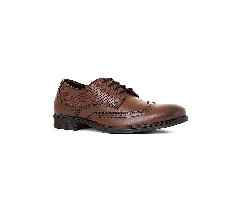KHADIM Lazard Brown Formal Derby Shoe for Men (4832704)