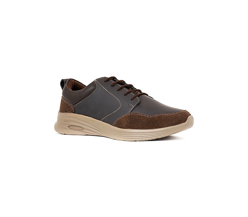 KHADIM Turk Grey Derby Sneakers Casual Shoe for Men (5660974)