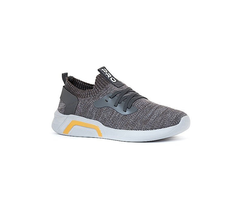 KHADIM Pro Grey Running Sports Shoes for Men (6540132)