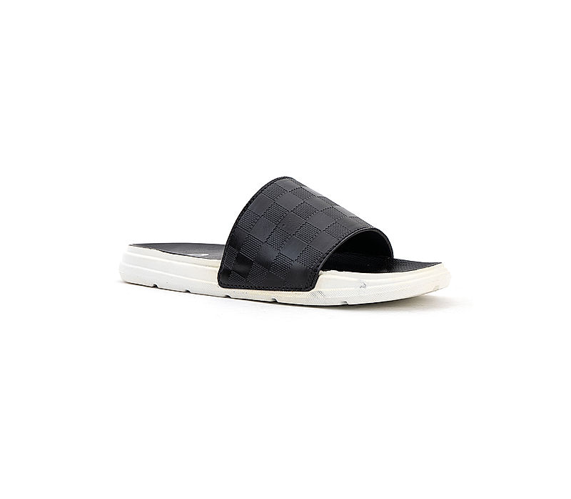 KHADIM Pro Black Casual Mule Slide Slippers for Men (3350916)