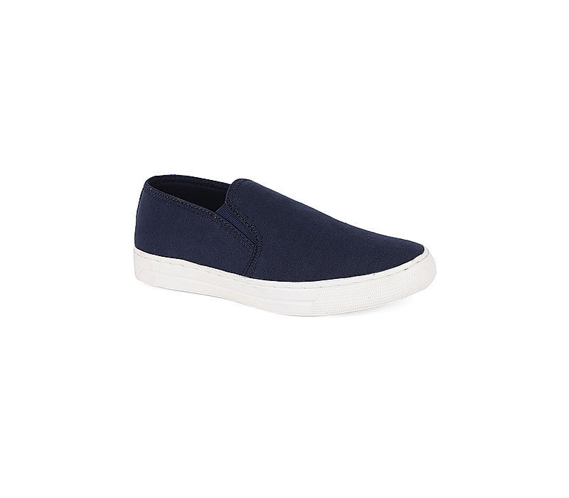 KHADIM Lazard Navy Blue Loafer Sneakers Canvas Shoe for Men (3361229)
