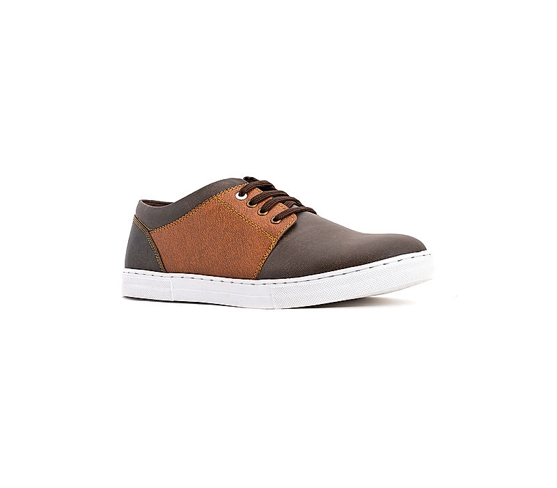 KHADIM Lazard Brown Derby Sneakers Casual Shoe for Men (4800434)