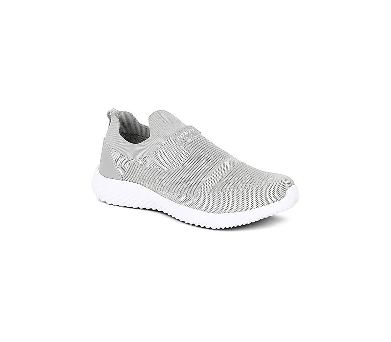 KHADIM Fitnxt Grey Walking Sports Shoes for Men (6580042)