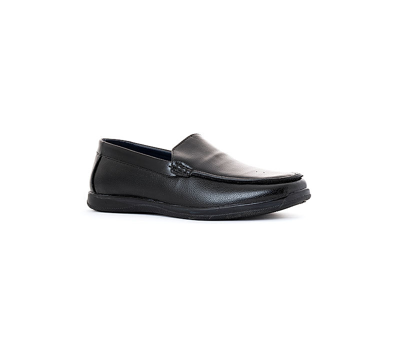 KHADIM Black Moccasins Casual Shoe for Men (2832476)