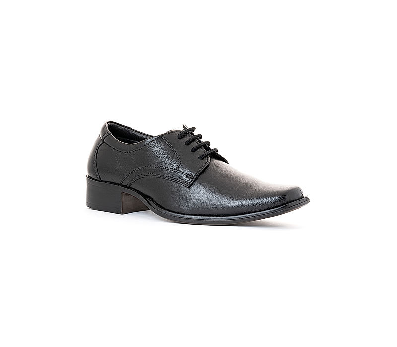 KHADIM British Walkers Black Leather Formal Derby Shoe for Men (3592436)