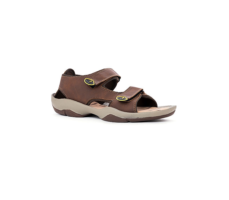 KHADIM Turk Brown Floaters Kitto Sandal for Men (3813024)