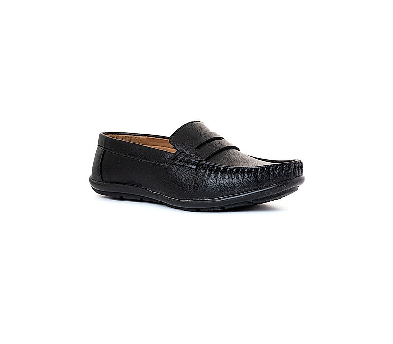 KHADIM Pedro Black Moccasins Casual Shoe for Boys - 8-13 yrs (3171116)