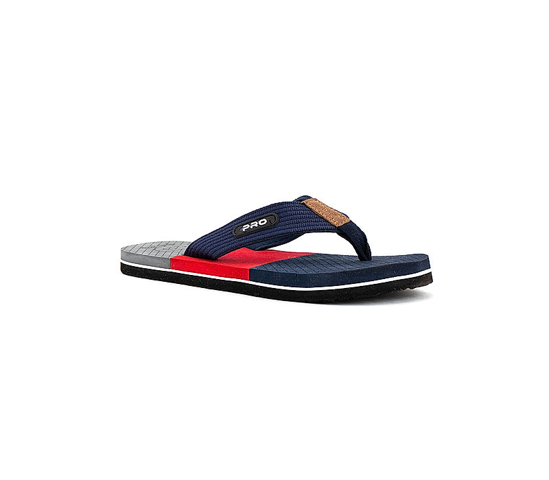 KHADIM Pro Navy Blue Indoor Slippers for Men (4131729)