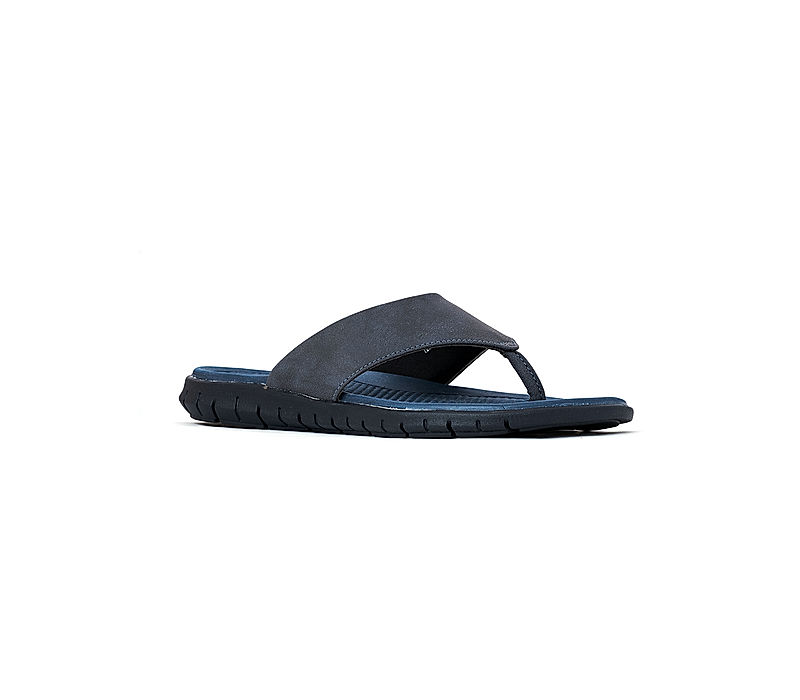 KHADIM Softouch Grey Casual Flip Flops for Men (7281502)