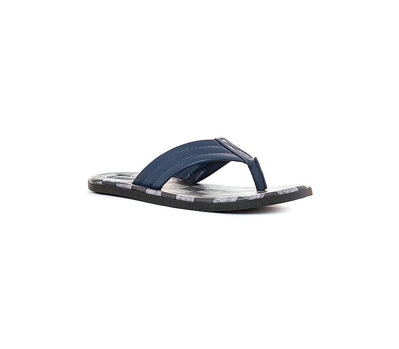 KHADIM Navy Blue Casual Flip Flops for Men (7281709)