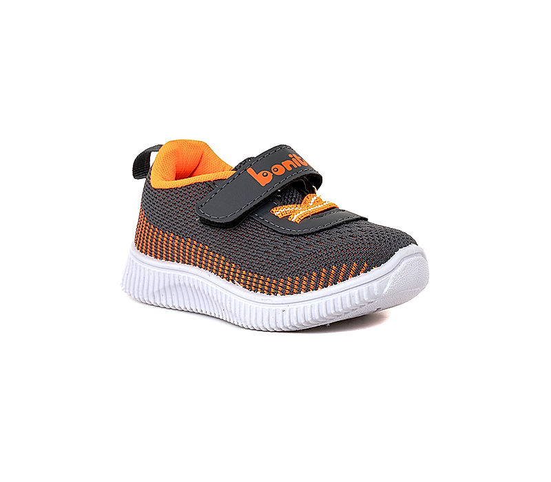 KHADIM Bonito Grey Outdoor Sports Shoes for Kids - 2-4.5 yrs (2943565)