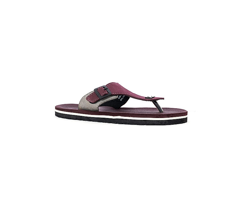 KHADIM Pro Mauve Casual Flip Flops for Men (6930114)