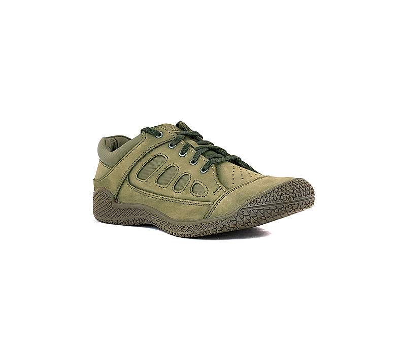 KHADIM Turk Olive Green Sneakers Casual Shoe for Men (7110057)