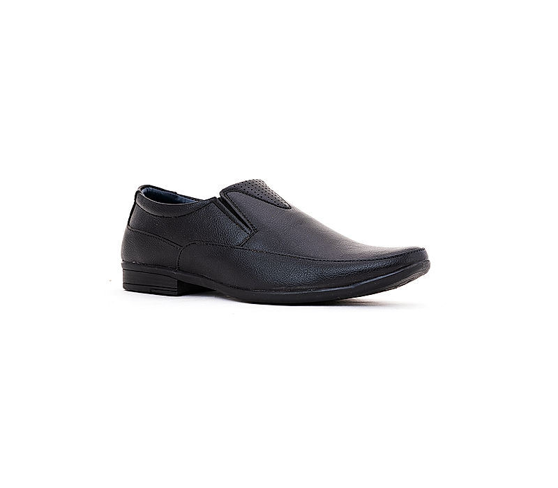KHADIM Black Formal Slip On Shoe for Men (7230466)