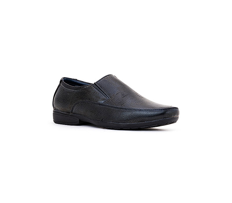 KHADIM Black Formal Slip On Shoe for Men (7235906)