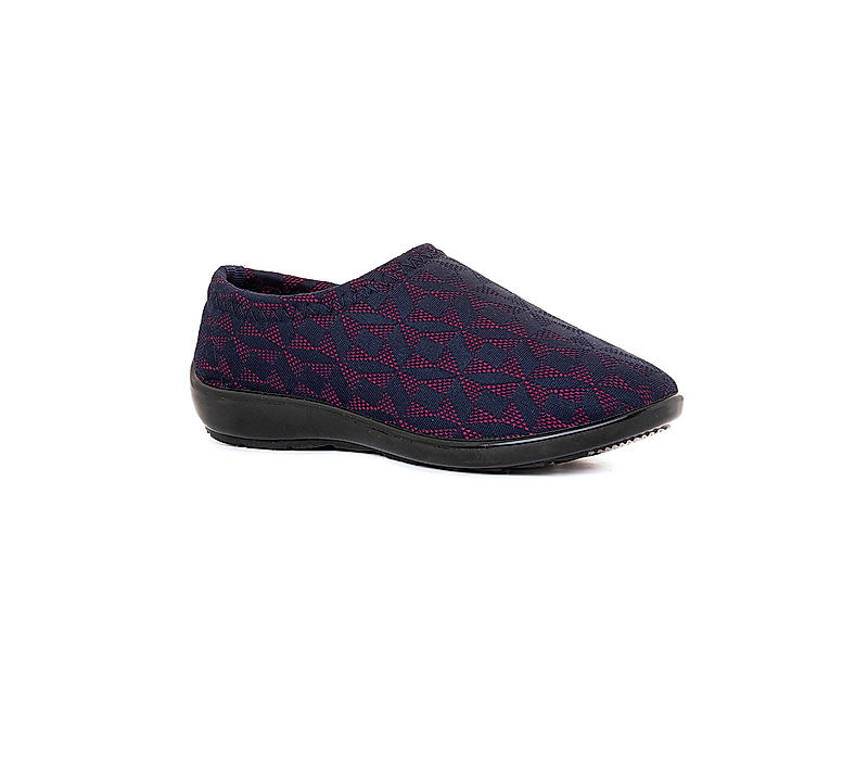 KHADIM Navy Blue Slip On Casual Shoe for Women (5260609)