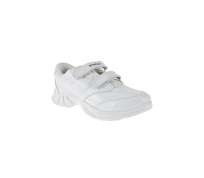 KHADIM White School Sports Shoes for Boys - 2.5-4.5 yrs (2892721)