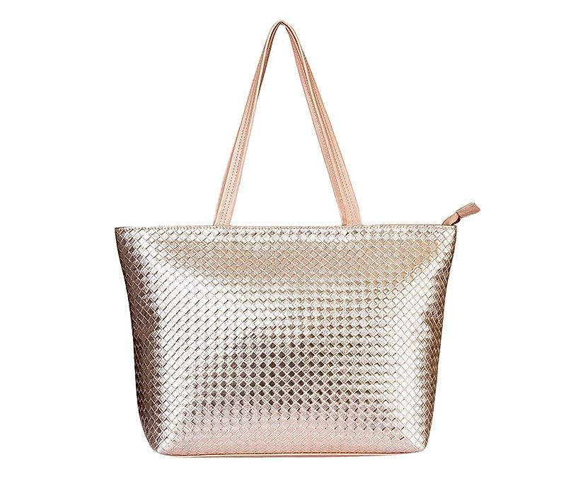 Khadim Rose Gold Tote Handbag for Women (5211265)