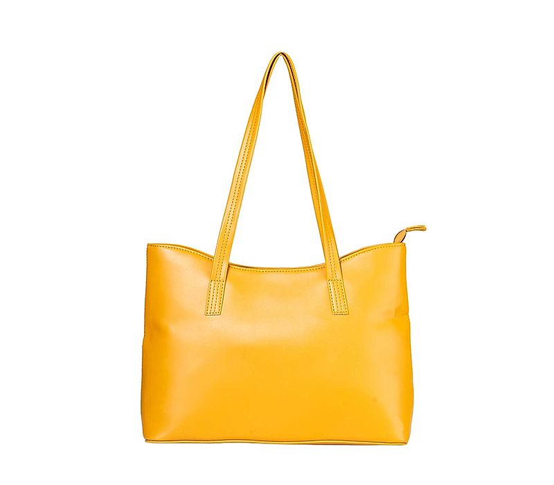 Khadim Yellow Handbag for Women (5211288)