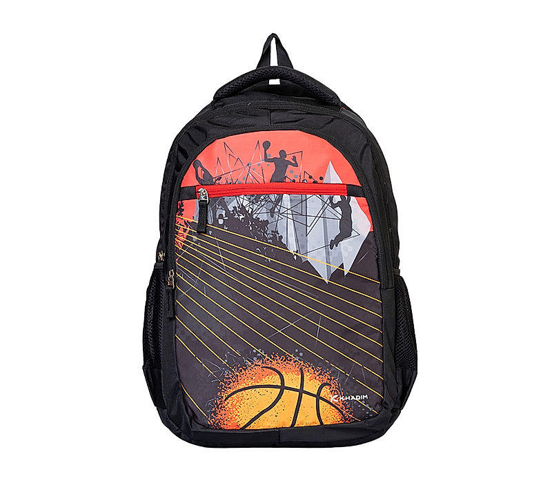Khadim Black School Bag Backpack for Kids (7610066)
