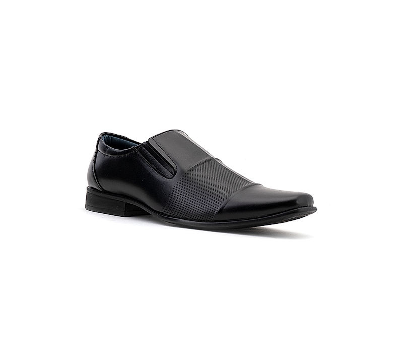 KHADIM Lazard Black Formal Slip On Shoe for Men (2592986)