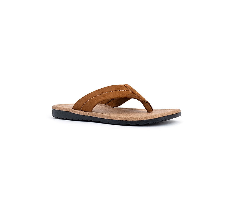 KHADIM Brown Casual Flip Flops for Men (2708573)