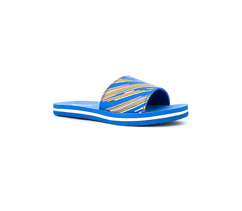 KHADIM Pedro Blue Casual Mule Slide Slippers for Boys - 4-7.5 yrs (4721829)