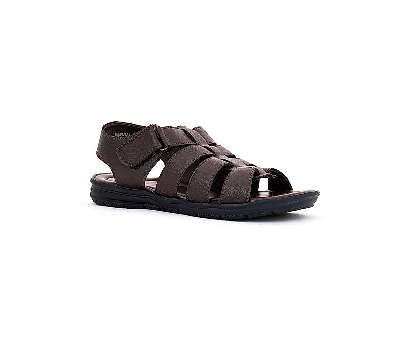 KHADIM Brown Casual Roman Sandal for Men (1082914)