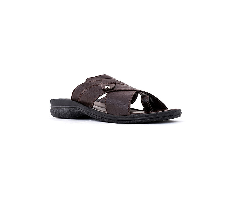 KHADIM Brown Casual Slip On Sandal for Men (1147584)