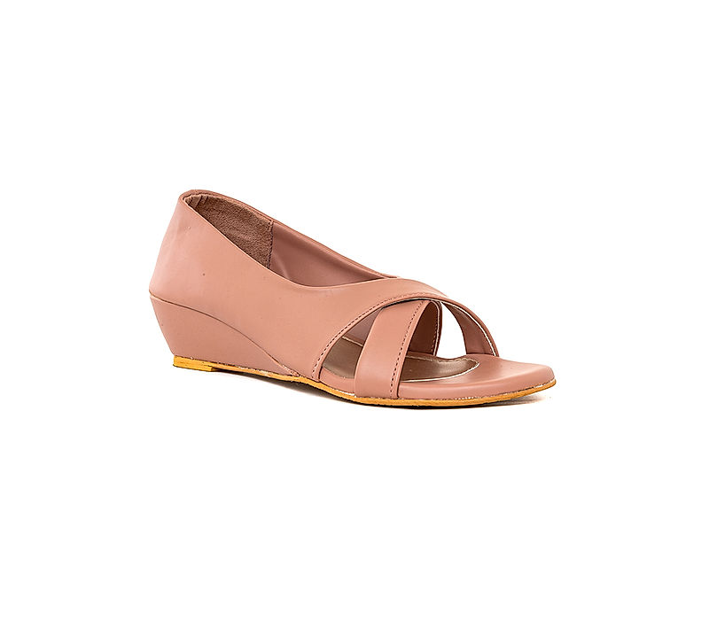 KHADIM Sharon Pink Wedge Heel Sandal for Women (5161205)