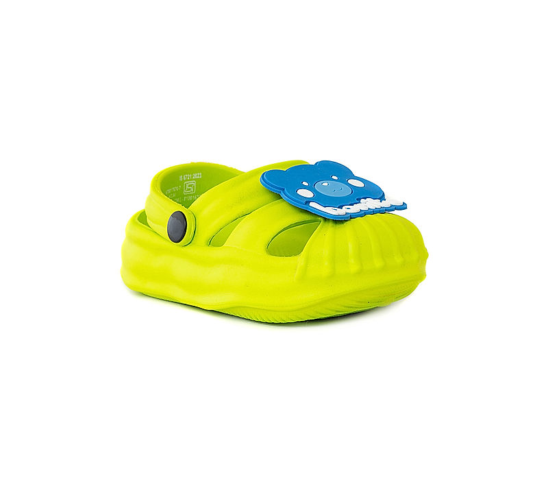 KHADIM Bonito Green Washable Clog Sandal for Kids - 2-4.5 yrs (6700177)