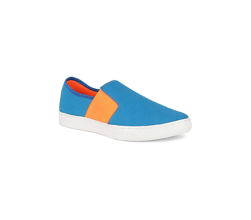 KHADIM Lazard Blue Loafer Sneakers Canvas Shoe for Men (3361139)