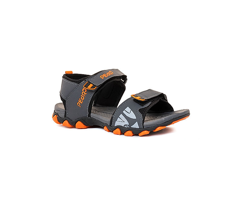 KHADIM Pedro Grey Floaters Kitto Sandal for Boys - 5-7.5 yrs (7250135)