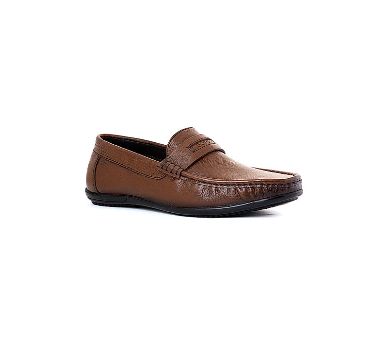 KHADIM British Walkers Brown Leather Loafers Casual Shoe for Men (1915144)